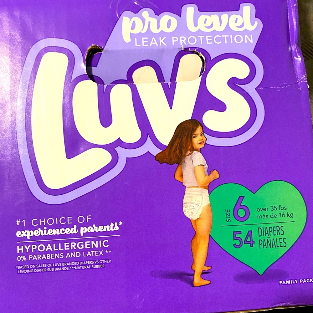 Luvs diapers